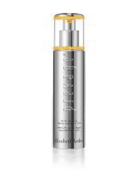 Elizabeth Arden Silver Skin Care  Bottle with Gold Accents